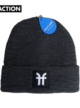 Faction GRID TALL毛线帽深褐色针织帽保暖透气帽子滑雪运动帽