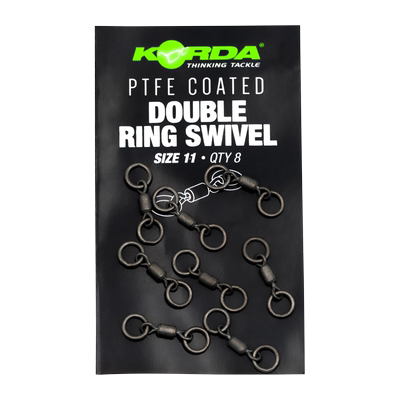 英国korda PTFE Double Ring Swivel Size 11双大眼8字环