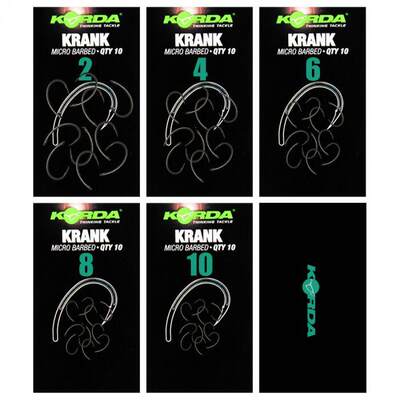 Korda Krank  Hooks  科兰克 欧鲤钓鱼钩反底钓罗尼钓组进口鱼钩