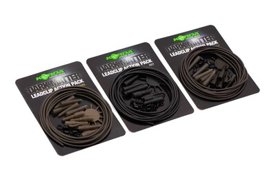英国korda Dark Matter Action Pack贴底铅夹前导套材
