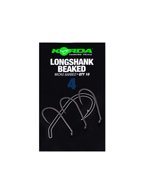 2023新款英国korda Longshank Beaked长柄内弯管付欧鲤钓鱼钩