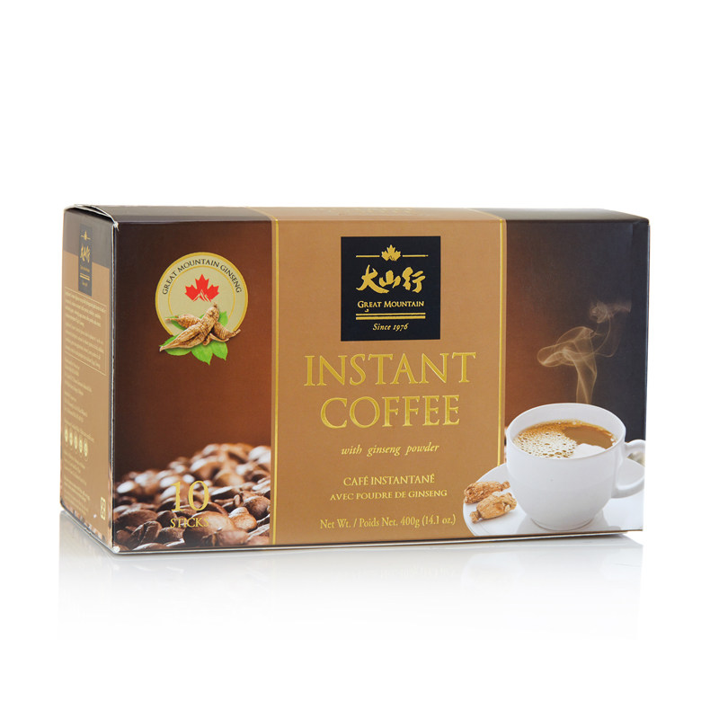 【官方正品】加拿大大山行西洋参咖啡正常糖400克盒装,传统滋补营养品,西洋参及其制品,淘宝优惠券,粉丝福利购,淘宝优惠卷