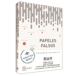 假证件 墨西哥女作家瓦莱里娅·路易塞利十篇随笔作品 西语文学 一场发现自我的往返旅行 世纪文景