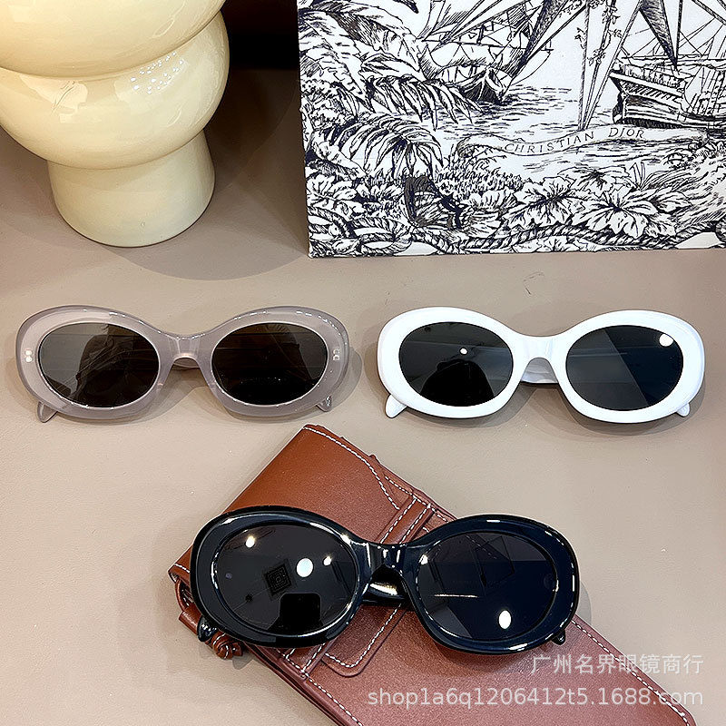 凯旋门墨镜女潮板材洋气太阳镜小