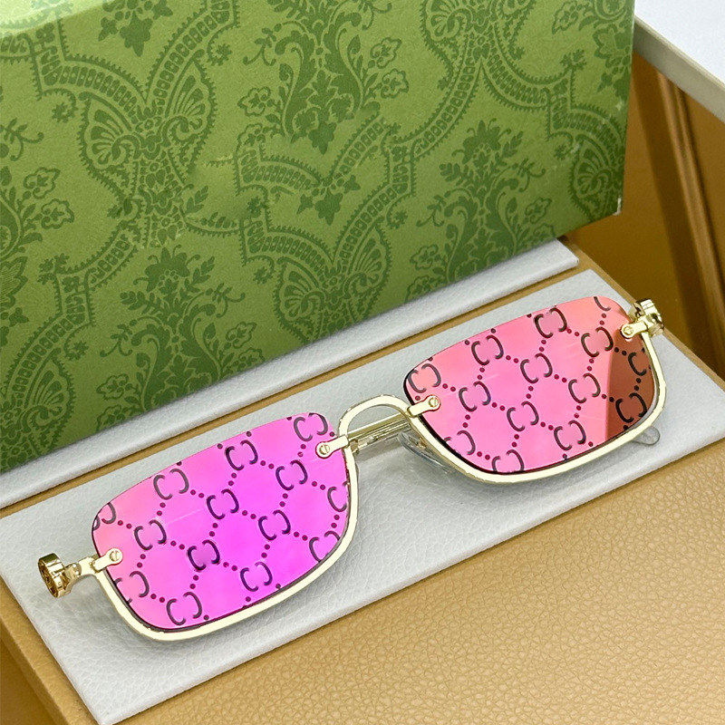 出口高品墨镜女潮个性小方框倪妮