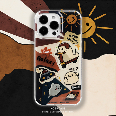 KOERCASEiphone滑板小幽灵手机壳