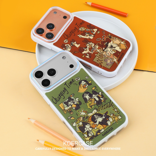 周末休息日充电放松时刻手机壳