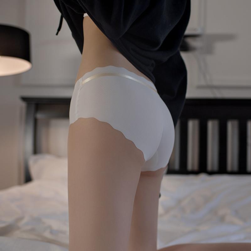 2025新款面膜内裤女运动夏季无痕性感薄款隐形冰丝不夹臀三角提臀