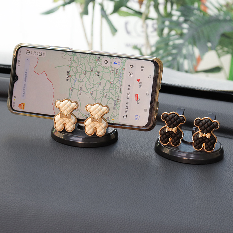 手机支架车载导航固定女神仪表台