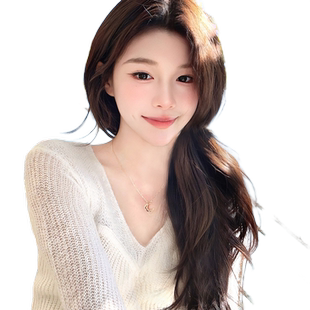 假发辫马尾女抓夹侧马尾仿真发全真人发辫子新中式麻花辫假发马尾