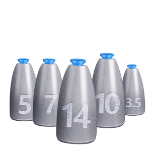 路亚子弹铅坠倒钓铅德州钓组专用配件铅坠远投防挂底钓鱼通心坠子