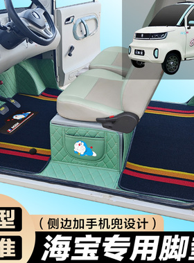 海宝青橙4门柠檬4门百灵凤凰海米2麒麟Pro老年专用全包围电车脚垫