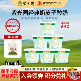 【年后发货】紫光园京城茉莉奶皮子酸奶风味奶酪乳制品北京老字号