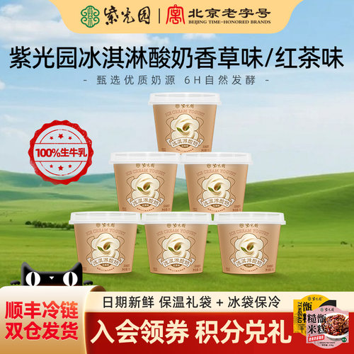紫光园冰淇淋酸奶120g
