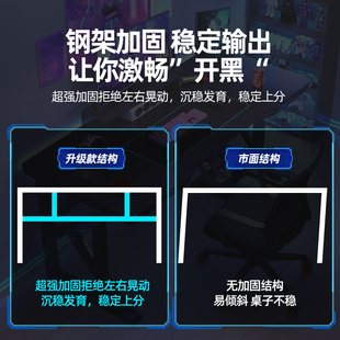 电脑桌座椅一套装 高中生房间书桌一体懒人床上电竞桌子电脑椅加桌