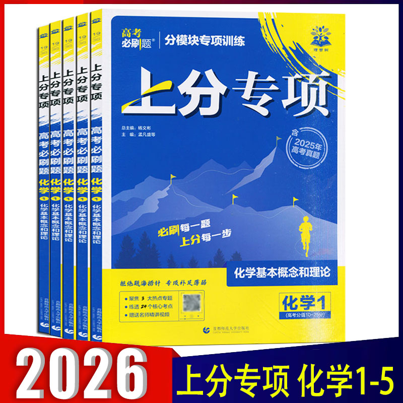 2026高考必刷题上分专项化学专题版元素化合物与实验物质结构与性质化学反应原理有机化学基础新高考分册突破2024高中化学专项训练