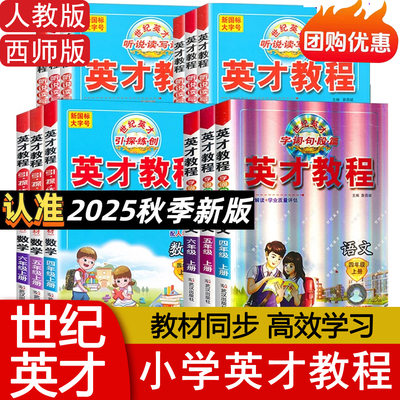 2024版英才教程人教版西师版