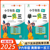 举一反三视频课件总复习六年级上下册A版 社 B版 2025新版 6数学课程口算应用题同步练习册达标测试 陕西人民教育出版 包邮