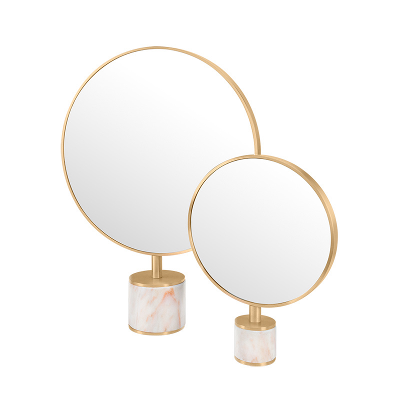 设计师款梳妆镜大理石