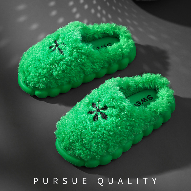 拖拖旺包头毛绒时尚轻奢风棉拖鞋