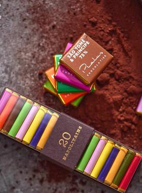 Pralus普阿鲁斯法国进口黑巧可可脂小片装送礼-JET的巧克力实验室