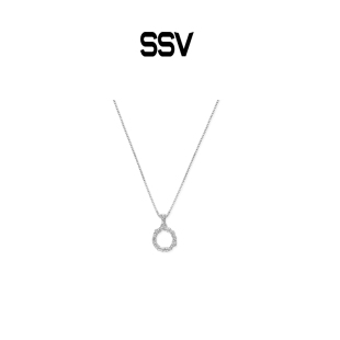 輕奢簡約高級感時尚 SSV 經典 系列手作圓環項鏈 百搭鎖骨鏈 個性