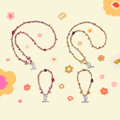 SSV花花编织多功能链手机链 包挂