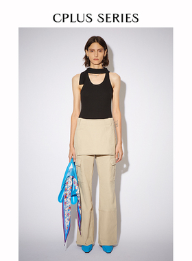 金晨同款【CPLUS SERIES】直筒工装裙裤长裤