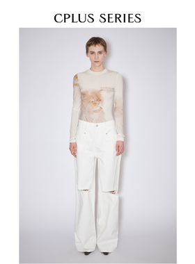 秋冬新品【CPLUS SERIES】猫咪印花上衣