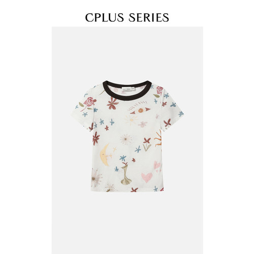 [新品]CPlus Series撞色满印短袖T恤