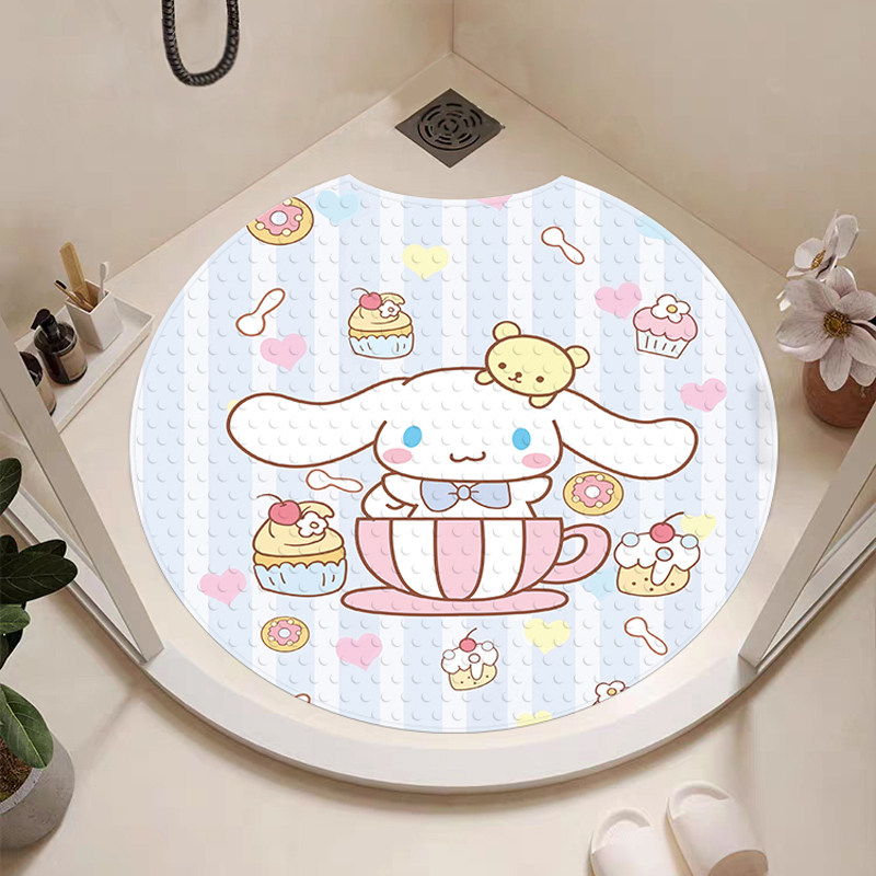 浴室圆形吸盘垫玉桂狗防摔地垫儿童淋浴房洗澡专用防滑脚垫卫生间,居家布艺,家用脚垫,淘宝优惠券,粉丝福利购,淘宝优惠卷