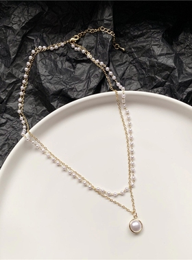 其他新款小众精品珍珠项链