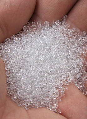 3000粒白色米珠diy串珠散珠手工制作项链手链珠绣十字绣珠2/3/4MM