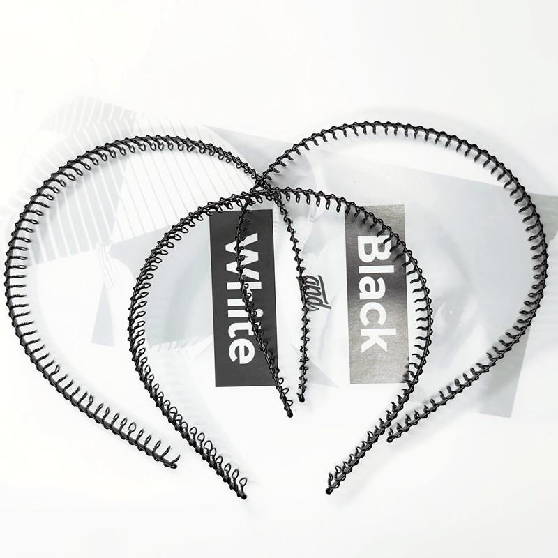 2023新款铁丝头发网卡箍固定发箍女洗脸敷压发实用老式头饰品