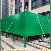 声屏障工厂隔音板楼顶空调外机隔音板冷却塔隔音屏小区厂房隔音板