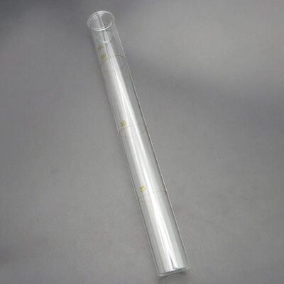 80ml比色管 外径2.8CM 内径2.4CM 长35CM 刻度线间距20CM 100支