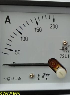 DB德表 交流电流表72L1-200/5A 300A 400A 500A 600A广东德庆电表