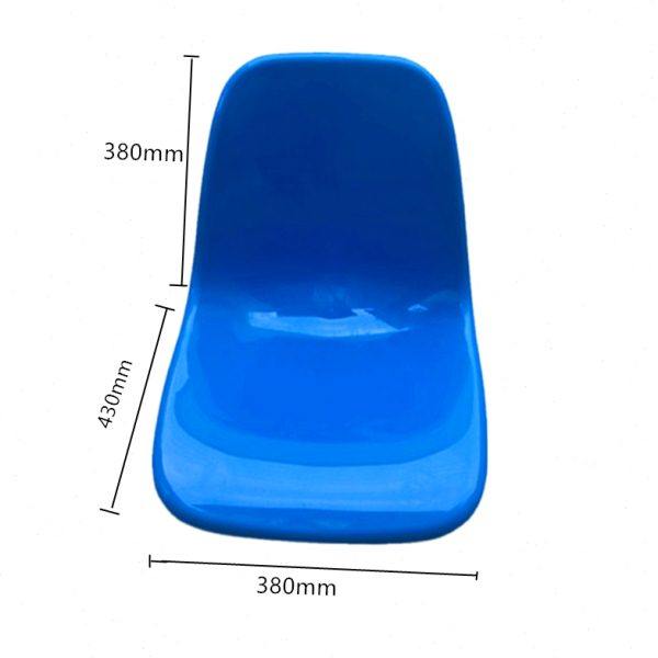 食堂餐桌椅子塑料座椅玻璃钢座椅面凳面穿孔排椅面看台等候椅配件