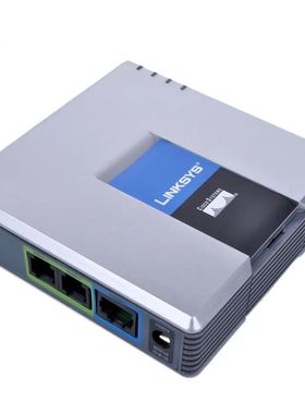 New Unlocked PAP2T SIP VOIP Phone Adapter with 2 FXS  Phone