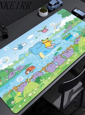 Mouse pad Large rubber keyboard mouse carpet anti-slip gamer