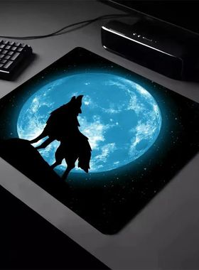Anime Wolf Mouse Pad 22X18 40X45 Computer Accessories Office