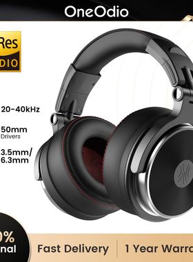 Oneodio Pro-50 Wired Headphones with Hi-Res 50mm Drivers for