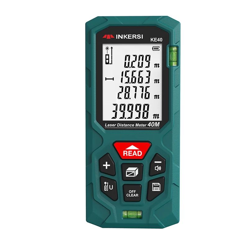 INKERSI Laser Rangefinder Digital Tape Measure 40M/70M/120m