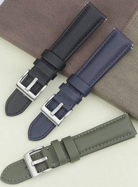 Quality Sailcloth Watch Strap 18mm 19mm 20mm 22mm Band Water