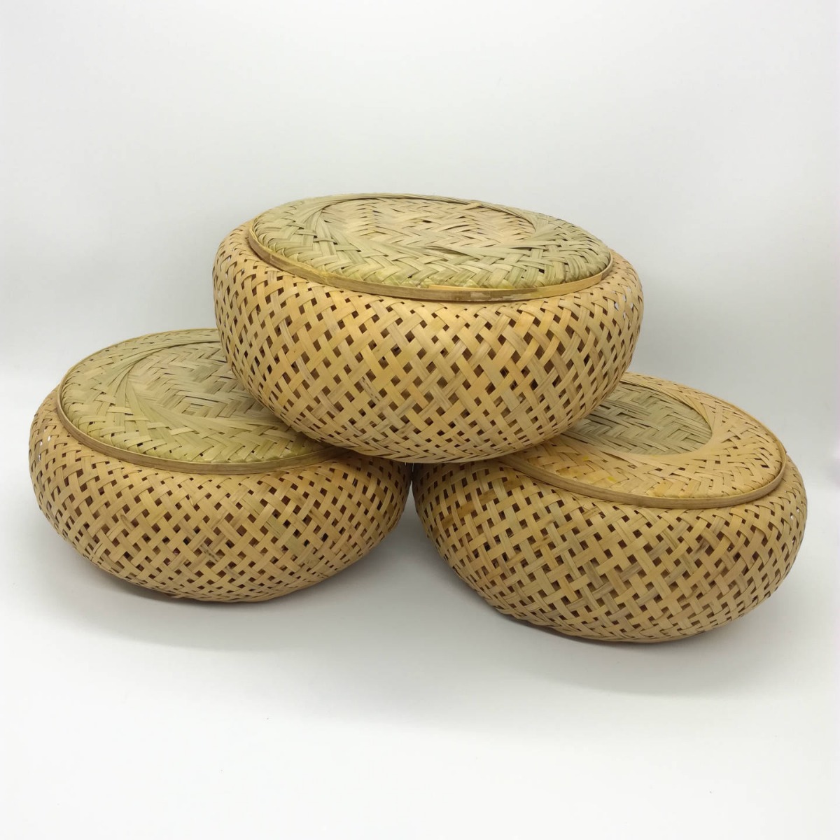 镂空鸡蛋竹篮竹编双层有盖鸟巢筐茶叶包装礼盒