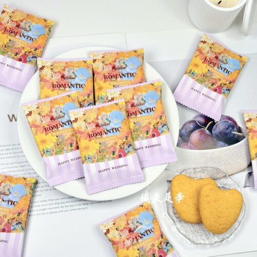 汇佳花季风味米饼蛋黄味结婚庆喜饼干休闲办公茶点心出游零食散装