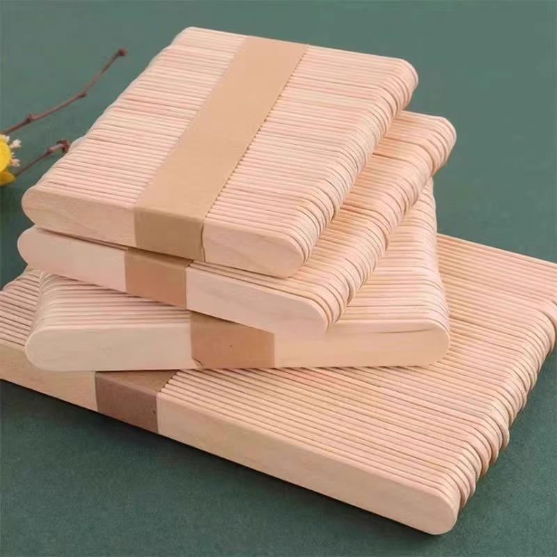雪糕棒木棒食品级冰棒棍棒冰模具小木棍条幼儿园手工diy制作材料