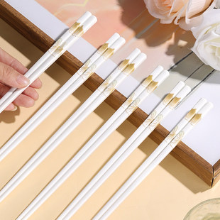 景德镇陶瓷筷子家用高档抗菌防霉2026年新款筷子耐高温防滑易清洗