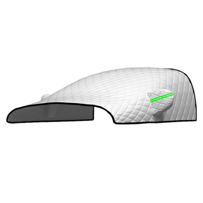 【长安cs15】专用汽车遮雪挡防冻