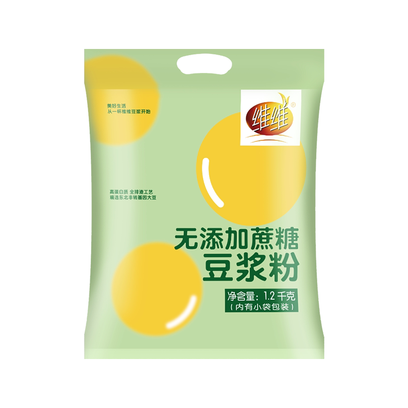 维维无添加蔗糖豆浆粉1200g